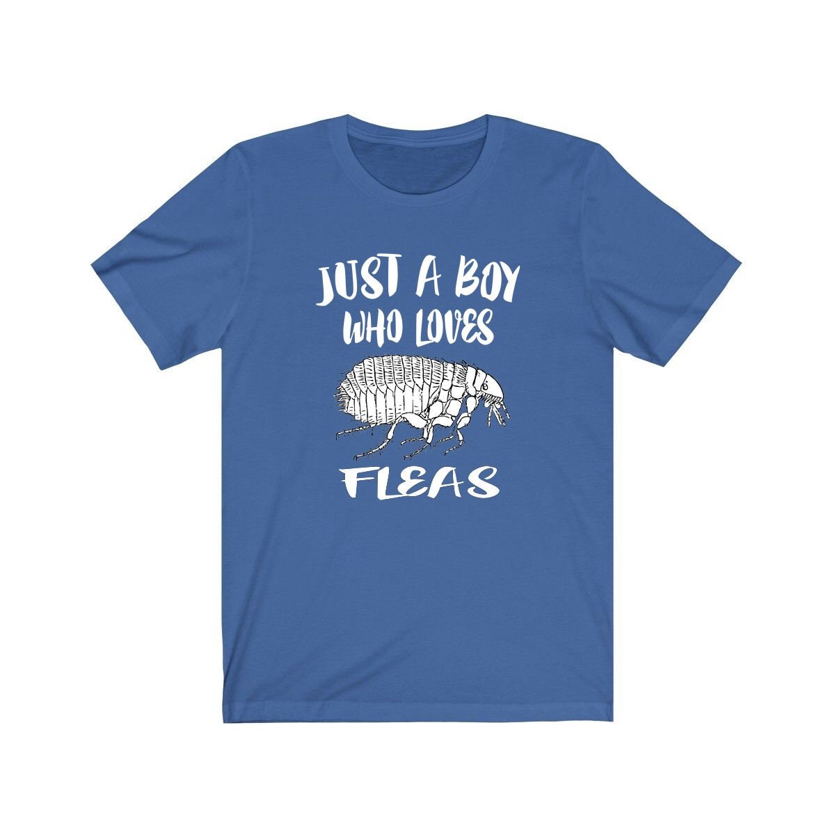 Just A Boy Who Loves Fleas Shirt - flea print design