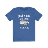 Just A Boy Who Loves Fleas Shirt, Flea Lover Shirt, Flea Shirt, Flea Lover Gift, Animal Adult Kids T-Shirt Image 3