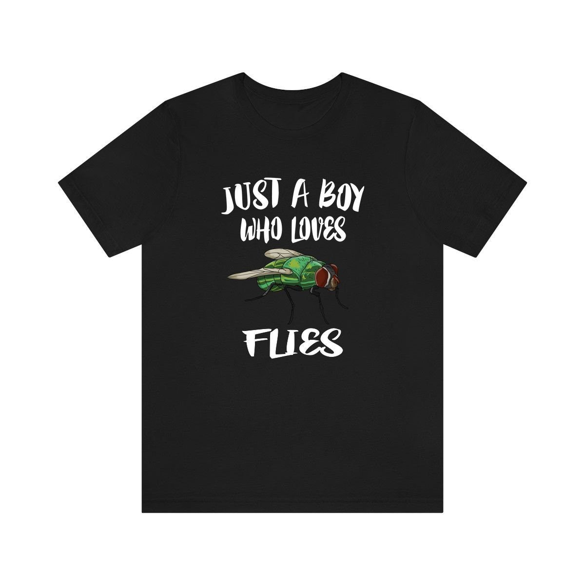Just A Boy Who Loves Flies Shirt - fly print design
