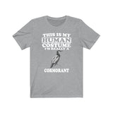 This Is My Human Costume I'm Really A Cormorant Shirt, Cormorant Lover Shirt, Birding Shirt, Bird Lover Gift, Animal Gift Image 1