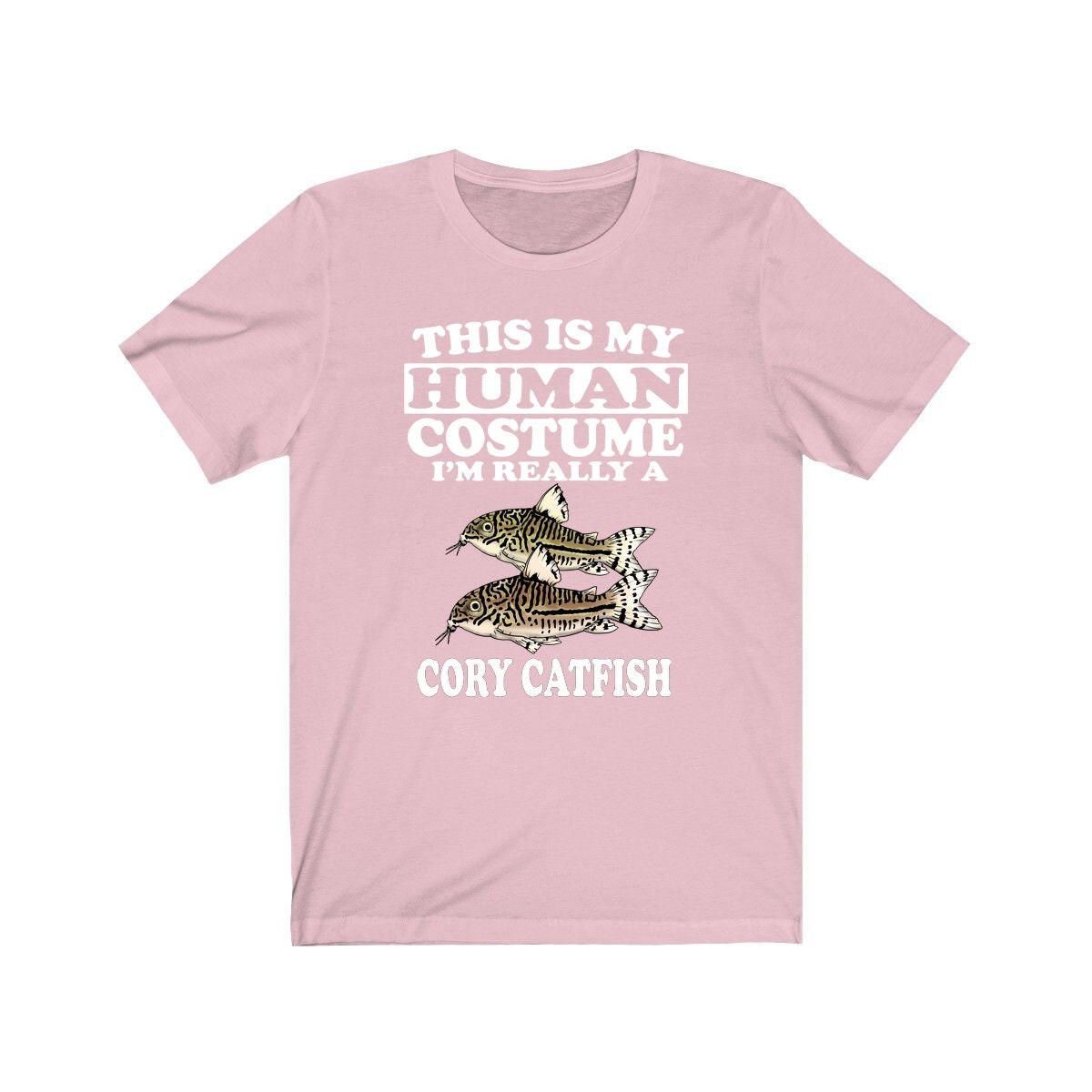 This Is My Human Costume I'm Really A Cory Catfish Shirt - cory catfish print