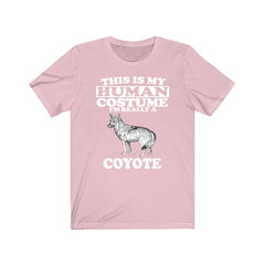 This Is My Human Costume I'm Really A Coyote Shirt - coyote print design
