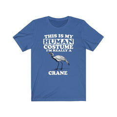 This Is My Human Costume I'm Really A Crane Bird Shirt - crane print design