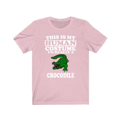 Crocodile Human Costume Shirt - crocodile print design