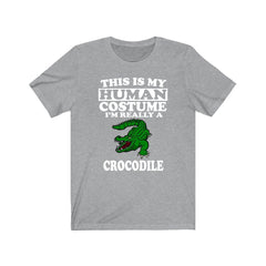 Crocodile Human Costume Shirt - crocodile print design