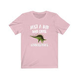 Just A Boy Who Loves Kentrosaurus Dinosaur Shirt, Kentrosaurus Lover Shirt, Dinosaur Shirt, Dinosaur Lover Gift, Animal Adult Kids T-Shirt Image 4