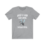 Just A Boy Who Loves Mosquitos Shirt, Mosquito Lover Shirt, Mosquito Shirt, Mosquito Lover Gift, Animal Adult Kids T-Shirt Image 1