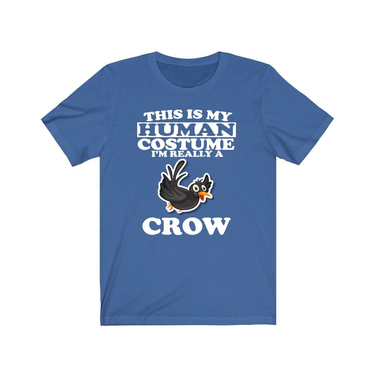 Crow Costume Funny T-Shirt - novelty crow print design