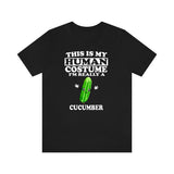 This Is My Human Costume I'm Really A Cucumber Shirt, Cucumber Lover Shirt, Vegetable Shirt, Cucumber Lover Gift, Animal Gift Image 1