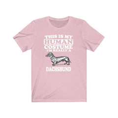 This Is My Human Costume I'm Really A Dachshund Dog Shirt, Dachshund Lover Shirt, Dachshund Shirt, Dachshund Lover Gift, Animal Gift Image 4