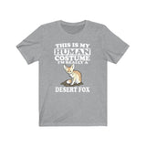 This Is My Human Costume I'm Really A Desert Fox Shirt, Desert Fox Lover Shirt, Fox Shirt, Fox Lover Gift, Animal Gift Image 3