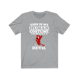 This Is My Human Costume I'm Really A Devil Shirt, Funny Cute Devil Shirt Image 3