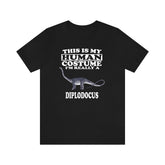 This Is My Human Costume I'm Really A Diplodocus Dinosaur Shirt, Diplodocus Lover Shirt, Dinosaur Shirt, Dinosaur Gift, Animal Gift Image 1