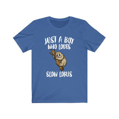 Just A Boy Who Loves Slow Loris Shirt - slow loris print design