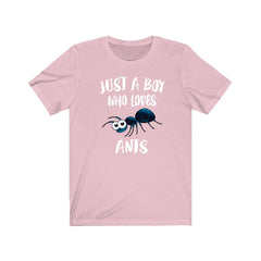 Just A Boy Who Loves Ants Shirt - ant print design