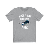 Just A Boy Who Loves Ants Shirt, Ant Lover Shirt, Ant Shirt, Ant Lover Gift, Animal Adult Kids T-Shirt Image 1