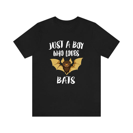Just A Boy Who Loves Bats Shirt - bat print design