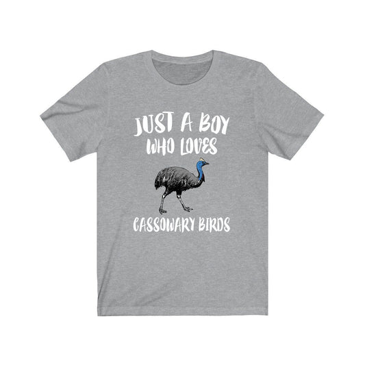 Cassowary T-Shirt for Boys - cassowary print design