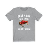 Just A Boy Who Loves Dart frogs Shirt, Dart frogs Lover Shirt, Dart frog Shirt, Dart frogs Lover Gift, Animal Adult Kids T-Shirt Image 2