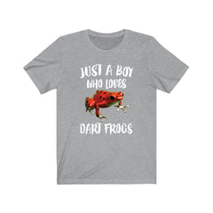 Just A Boy Who Loves Dart Frogs Shirt - dart frog print design