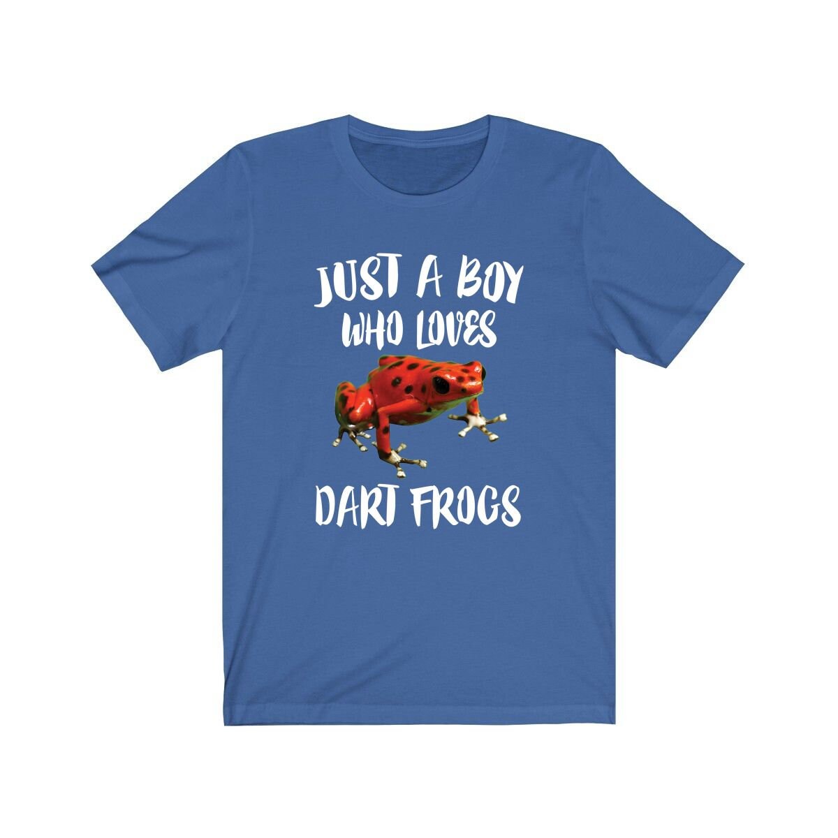 Just A Boy Who Loves Dart frogs Shirt, Dart frogs Lover Shirt, Dart frog Shirt, Dart frogs Lover Gift, Animal Adult Kids T-Shirt Image 1