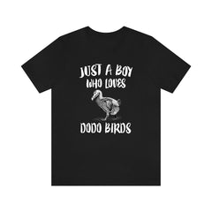 Just A Boy Who Loves Dodo Birds Shirt - dodo bird print design