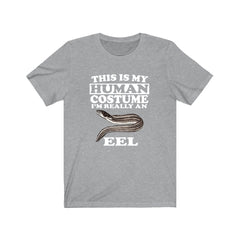 This Is My Human Costume I'm Really An Eel Fish Shirt - eel print design