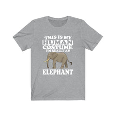 This Is My Human Costume I'm Really An Elephant Shirt - elephant print design