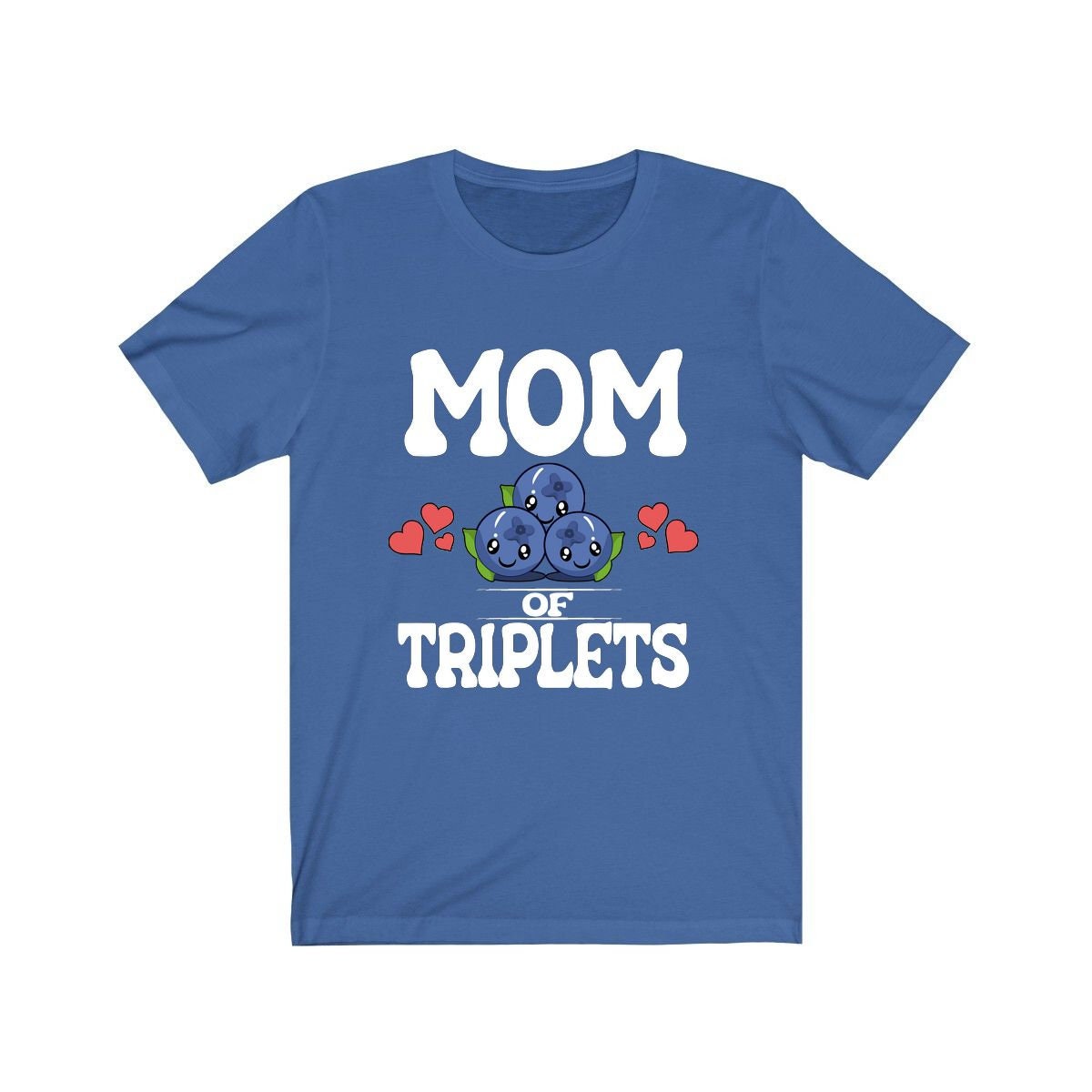 Mom Of Triplets Pregnancy Shirt - mom of triplets design