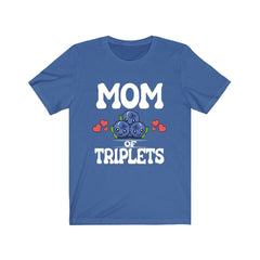 Mom Of Triplets Pregnancy Shirt - mom of triplets design