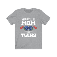 Promoted To Mom Of Twins Blueberries Shirt - mom of twins design
