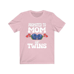 Promoted To Mom Of Twins Blueberries Shirt - mom of twins design