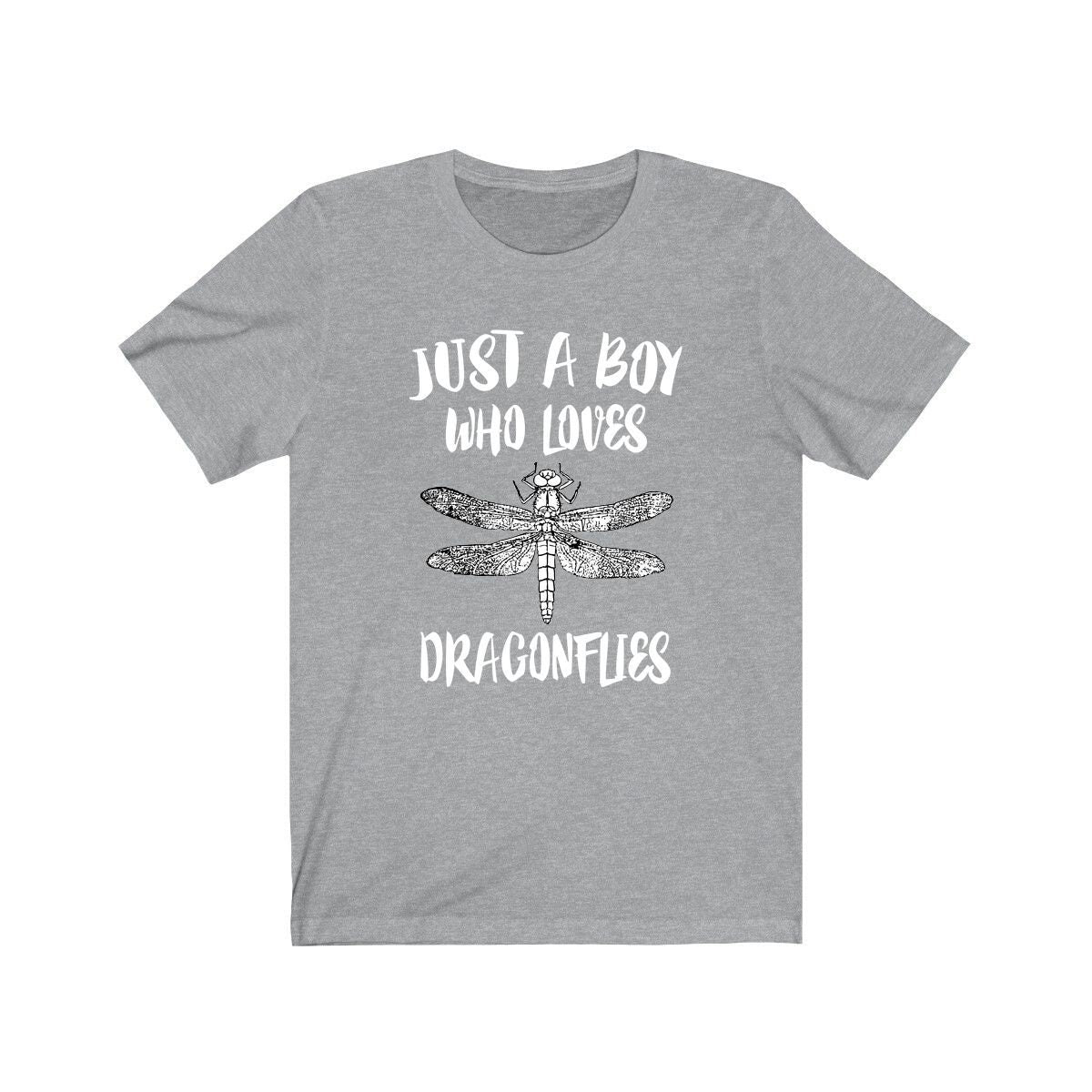 Just A Boy Who Loves Dragonflies Shirt - dragonfly print design