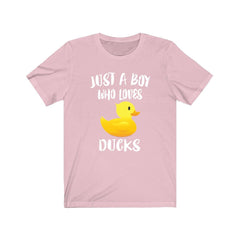 Just A Boy Who Loves Ducks Shirt - duck print design