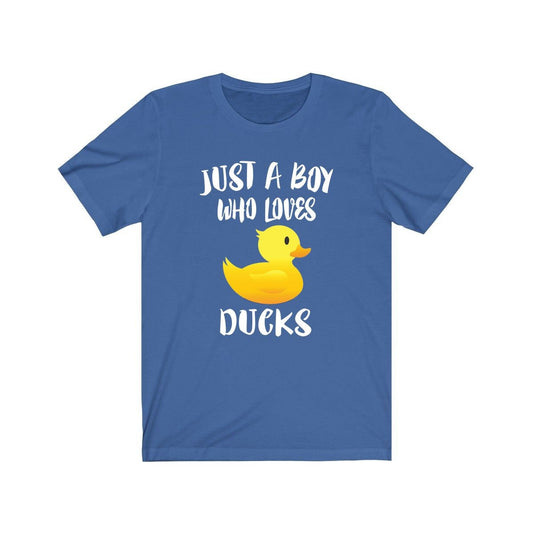 Just A Boy Who Loves Ducks Shirt - duck print design