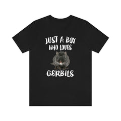 Gerbil Lover T-Shirt for Boys - gerbil print design