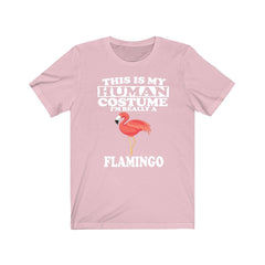 This Is My Human Costume I'm Really A Flamingo T-Shirt - flamingo print design