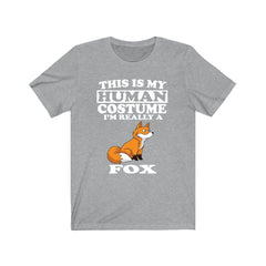 This Is My Human Costume I'm Really A Fox Shirt - fox print design