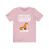 This Is My Human Costume I'm Really A Fox Shirt, Fox Lover Shirt, Fox Shirt, Fox Funny Gift, Animal Gift Image 4