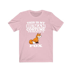This Is My Human Costume I'm Really A Fox Shirt - fox print design