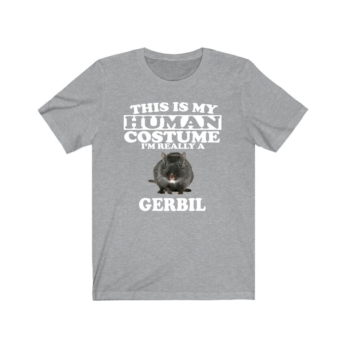 This Is My Human Costume I'm Really A Gerbil Shirt, Gerbil Lover Shirt, Gerbil Shirt, Gerbil Funny Gift, Animal Gift Image 1