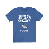 This Is My Human Costume I'm Really A Goose Shirt, Goose Lover Shirt, Birding Shirt, Goose Funny Gift, Animal Shirt Image 3