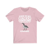 This Is My Human Costume I'm Really A Goose Shirt, Goose Lover Shirt, Birding Shirt, Goose Funny Gift, Animal Shirt Image 4