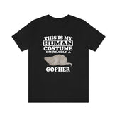 This Is My Human Costume I'm Really A Gopher Shirt, Gopher Lover Shirt, Gopher Shirt, Gopher Funny Gift, Animal Shirt Image 1