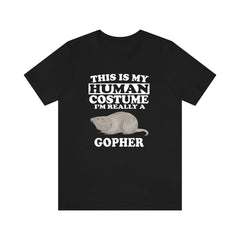 Gopher Human Costume Shirt - gopher print design