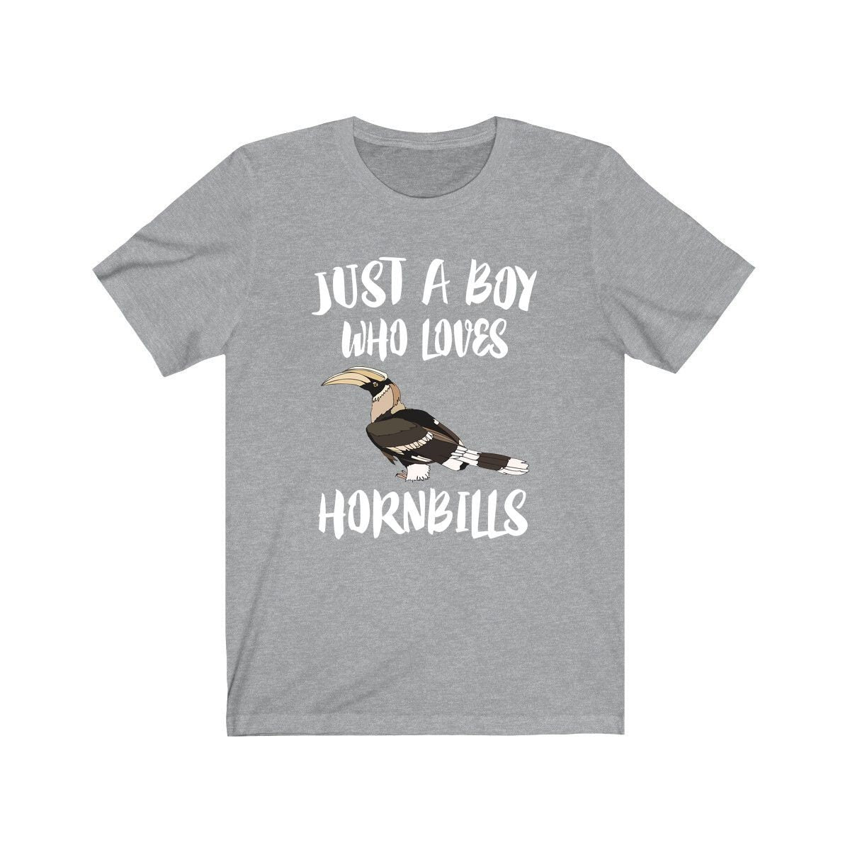 Just A Boy Who Loves Hornbills Birds Shirt, Hornbill Lover Shirt, Birding Shirt, Hornbill Lover Gift, Animal Adult Kids T-Shirt Image 1