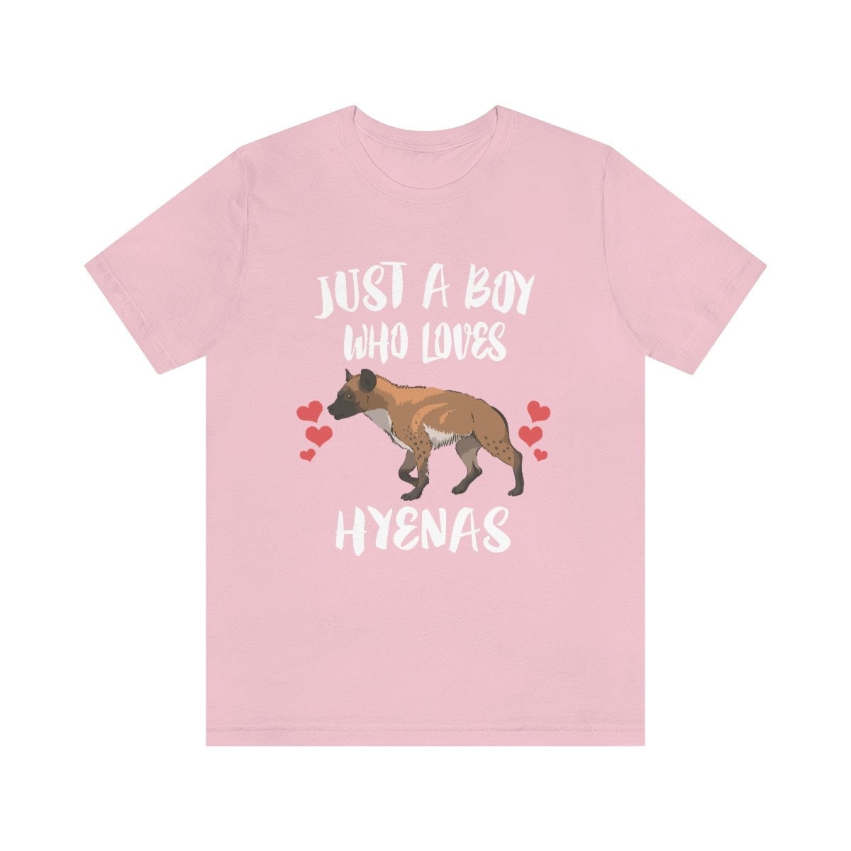 Just A Boy Who Loves Hyenas Shirt - hyena print design