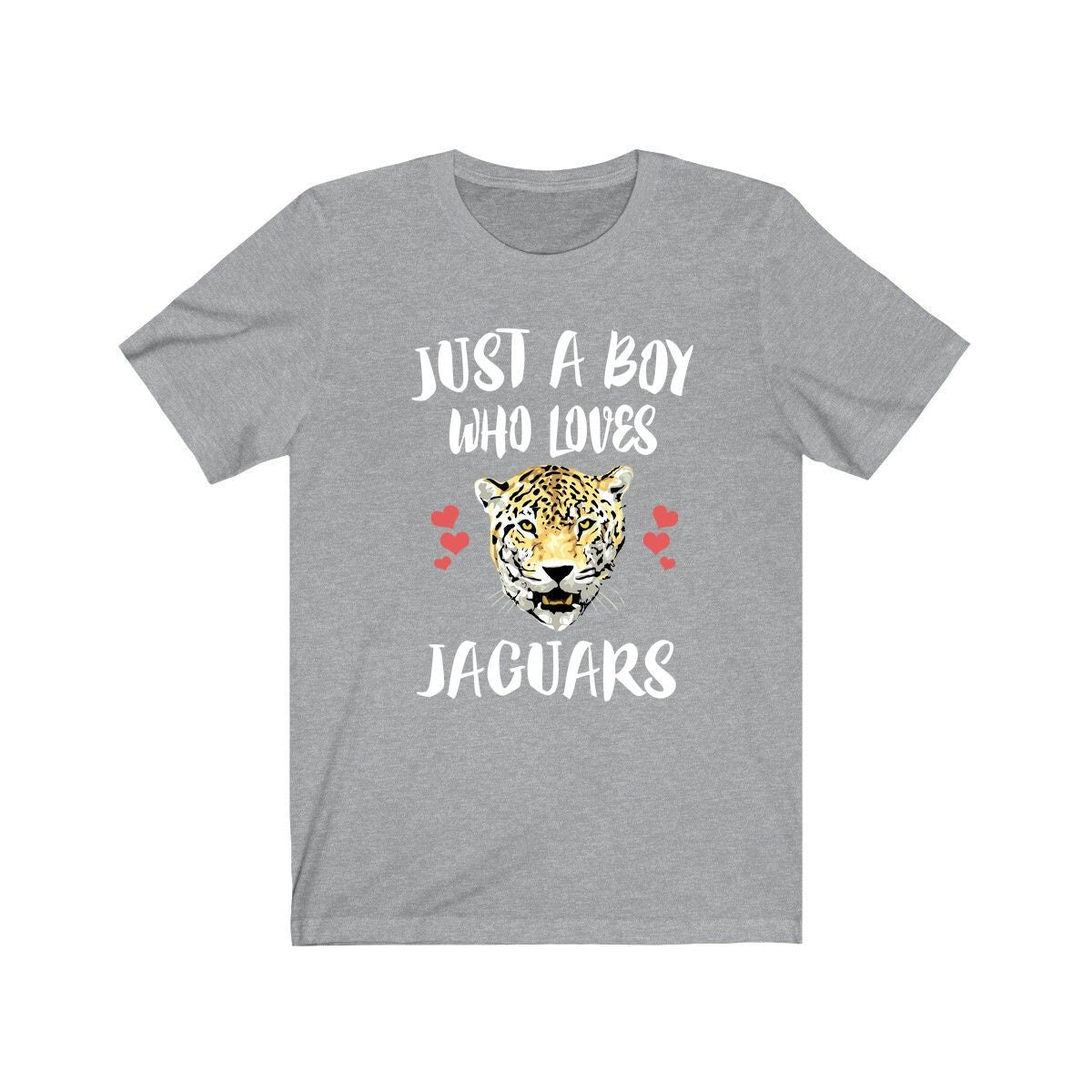 Just A Boy Who Loves Jaguars Shirt, Jaguar Lover Shirt, Jaguar Shirt, Jaguar Lover Gift, Animal Adult Kids T-Shirt Image 3