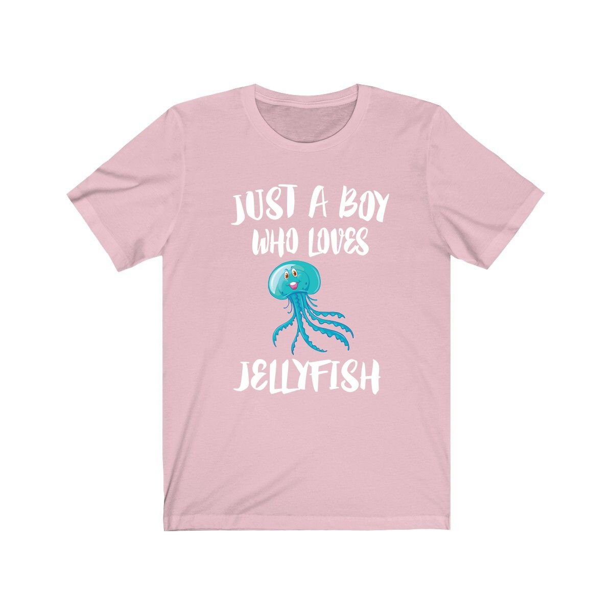 Just a boy who loves jellyfish ocean animal lover tee
