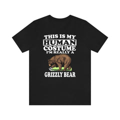 Grizzly Bear Costume T-Shirt - grizzly bear print design